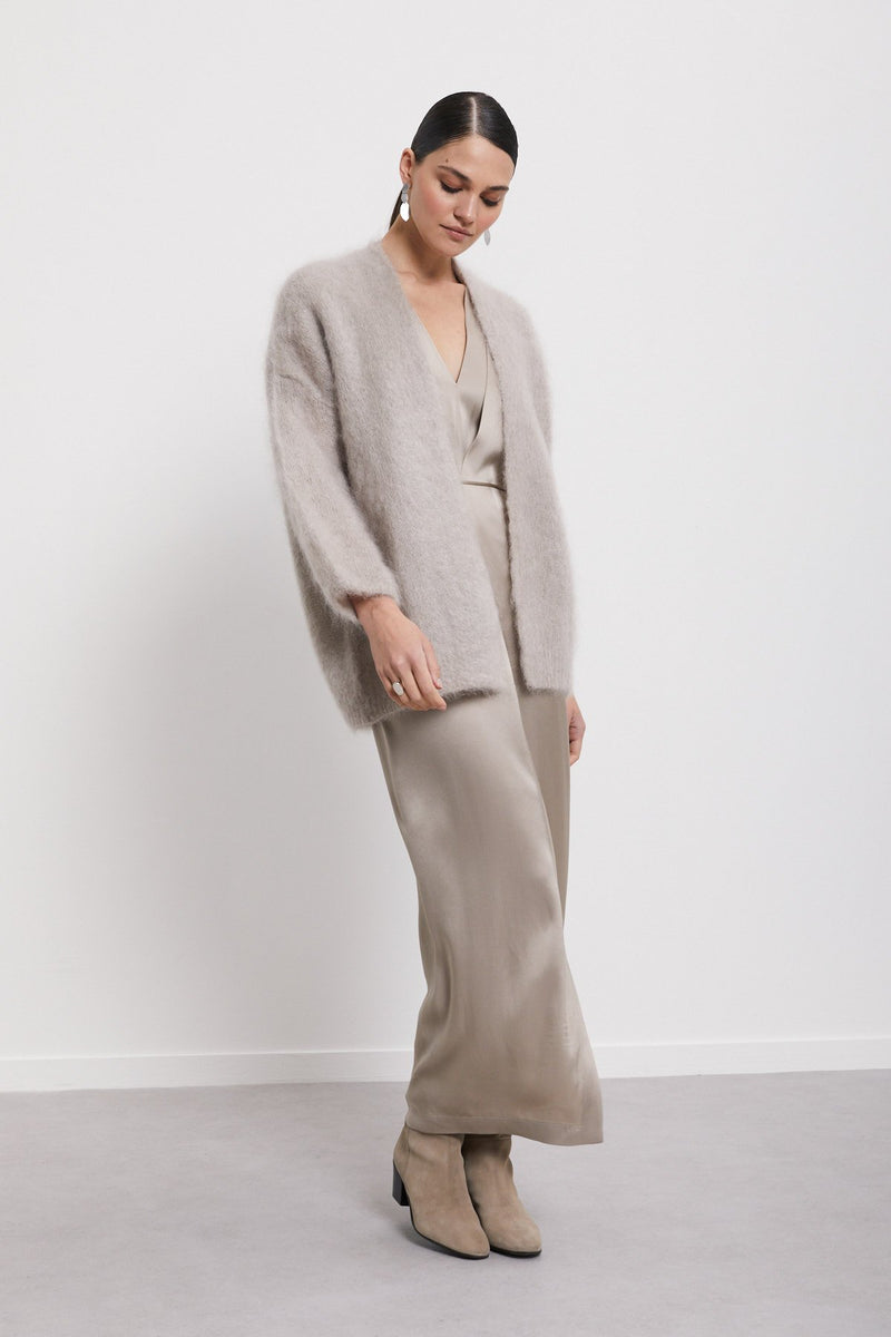 Ottod'Ame - Mohair wool cardigan sweater Corda - DK9231 – The Tree