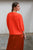Magdalena - NIKITA Trui pullover Fluo Orange knit - NIK5100FLN