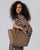 Surkana  - Reversible shopper with interior toiletry bag Khaki - 25REVE811