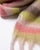 Surkana  - Flat multicolor striped scarf Green - 35BUNE731