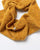 Surkana  - Bouclé knit neck warmer scarf Mustard - 35CUBU731