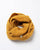 Surkana  - Bouclé knit neck warmer scarf Mustard - 35CUBU731