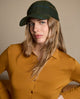 Surkana  - Plaid baseball cap Khaki - 35GOTE531