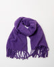 Surkana -  Lurex scarf Navy Purple - 36BUMA731