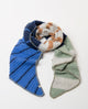 Surkana - Striped knit scarf Cobalt blue - 36BURA731