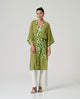 Surkana  - Kimono with belt green - 36KAKI921