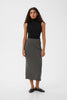Inwear - AidaIW Melange Skirt Dark grey melange - 30111059