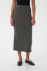 Inwear - AidaIW Melange Skirt Dark grey melange - 30111059