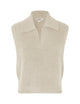 Mbym - SHYLA Ritika-M pullover without sleeves Knit Sugar Melange - 46320499