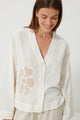 Charlie Joe - Rosina top Off White -