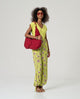Surkana  - T-Shirt yellow bamboo viscose - 516BABO014