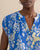 Surkana -Blouse with V-neck opening Blue - 525ORVI127_51