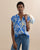 Surkana -Blouse with V-neck opening Blue - 525ORVI127_51