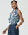 Surkana - pants with italian pockets blue - 525TINE527