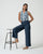 Surkana - pants with italian pockets blue - 525TINE527