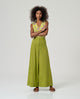 Surkana  - Pants wide green - 526BAKU523