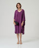 Surkana - Dress purple - 526BAMO714