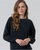 Surkana  - Short oversize modal dress Black - 555LIDA713