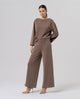 Surkana - Wide-leg trousers Taupe - 556BAMU514