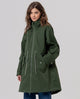 Surkana -  Water-repellent hooded parka Khaki dark - 556BANO421