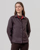 Surkana - Quilted reversible overshirt - Jacket Chocolate - 556BARE421