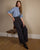 Surkana  - Pinstripe pants Dark grey - 565IRDI525