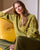 Surkana  - Oversized cable-knit sweater Khaki dark - 565NIAR231