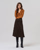 Surkana - Flared skirt Black - 566JIEX612
