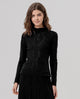 Surkana - High neck t-shirt Black - 566SAGI013