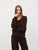 MBYM - BRAVANI Gillian V-M Knit Java Pullover Viscose Polyester - 57620487