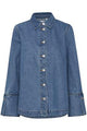 B.Young - Bykitta Shirt 2 Mid Blue Denim - 20814282