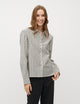 Mbym - Cosmi Passian Shirt Blouse Grey Sugar Stripe - 62590541