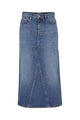 B.Young - BYLEYA Skirt rok Mid Blue Denim - 20814277