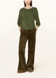 Yerse - Pullover Nina jersey green - 43534