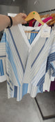 Phisique du role - Mixed stripes blouse in light cotton - 26P134
