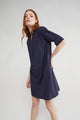 Ottod'Ame - Abito Dress Blu cotton - PCH - DA5075