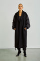 With Black - WBLARCADIA Wool coat Black - 00000800