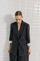 With Black - WBLMARLEEN Tailored Blazer Black - 00001619