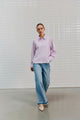 With Black - WBLREBECCA Long sleeve shirt Lavender Sky - 00001637