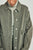 With Black - WBLCAMILLE Shadow Denim Jacket Grape Leaf green - 00001070