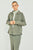 With Black - WBLCAMILLE Shadow Denim Jacket Grape Leaf green - 00001070