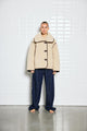 With Black - WBLDAJANA Pile Jacket Birch - 00001410