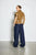With Black - WBLGILIAN Vegan Waistcoat Brown Stone - 00001404