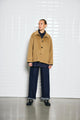 With Black - WBLLUCIA Wool Coat Camel - 00001385