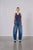 With Black - WBLPEYTON Barrel leg Jeans Horizon Blue Denim - 00001456