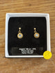 Juwelen Harry Tilley - Earrings Argent 18k d'or Pierre de lune - 17