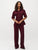 Mbym - Malima Kammia-M pant fig burgundy - 62710557