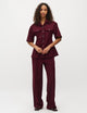 Mbym - Malima Kammia-M pant fig burgundy - 62710557