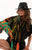 WILD - Wakiza Wild Grand Foulard Scarf Sjaal Noir 130x130cm -